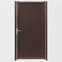 Калитка Эстет 2,0х1 RAL 8017 шоколад