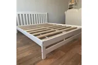 Эстет Двуспальная кровать из массива березы