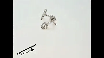 Детские серьги (пусеты) "Оленёнок Бэмби" Toccata jewelry СГ111-2001-300