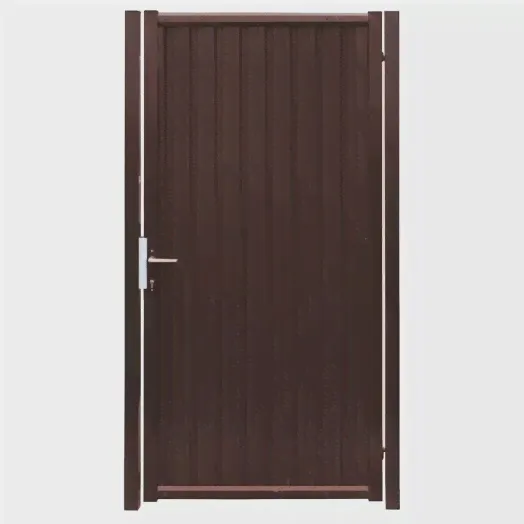 Калитка Эстет 2,0х1 RAL 8017 шоколад-0