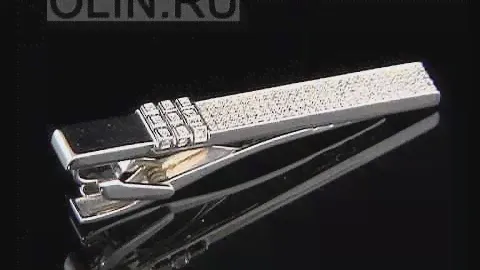Зажим для галстука с бриллиантами