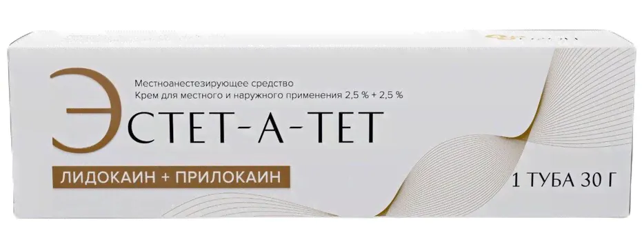Эстет-а-тет 2,5%+2,5% крем 30г-0
