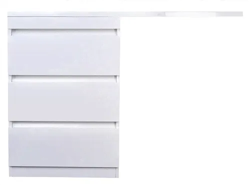 Тумба Style Line El Fante "Даллас 120" с раковиной Эстет Даллас 120, левая, СС-00002272