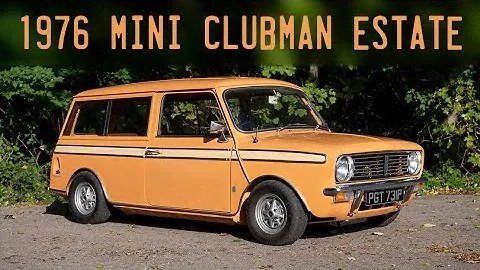 1976 Mini Clubman Estate - the four door Mini Goes for a Drive