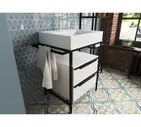 Тумба под раковину Эстет Comfort Loft 15761 белый