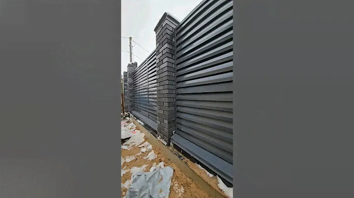 Забор жалюзи "Токио " гранд лайн.
