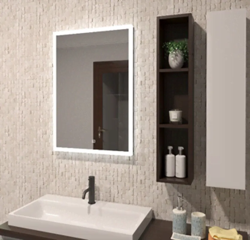 Зеркало Эстет Sevilla ФР-00006318, с LED-подсветкой, 60х80 см