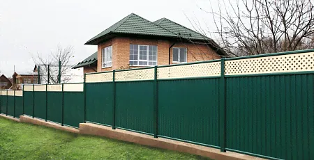 Калитка Эстет Плюс 2,0х1 RAL 7024/1013-0
